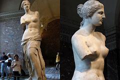 Paris Louvre Antiquities Greek 100 BC Venus de Milo 